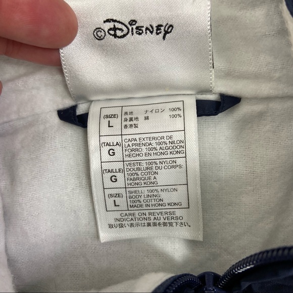 Mickey Mouse vintage bevy white windbreaker. L - Picture 5 of 10